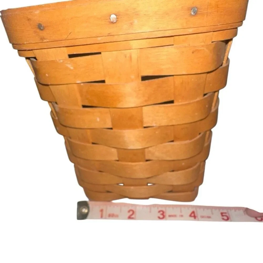 Longaburger, hand woven basket made in Dresden Ohio